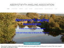 Tablet Screenshot of aber-angling.co.uk